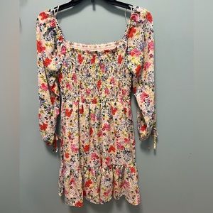Lauren Conrad floral mini dress